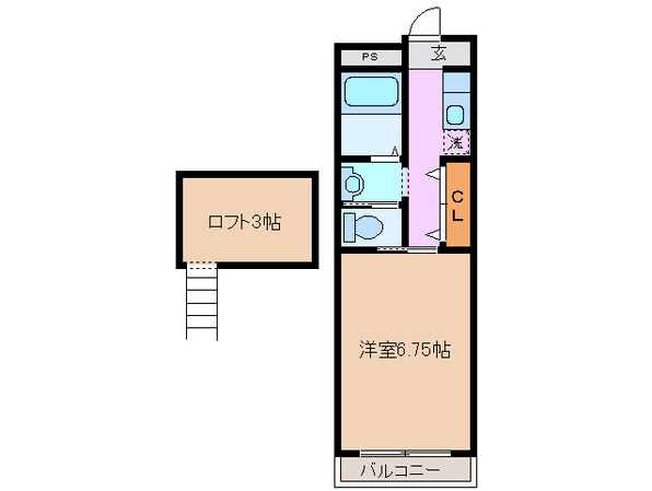 ノイハウスⅡの物件間取画像